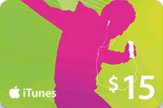 US $15 iTunes Gift Card