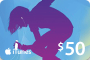 US $50 iTunes Gift Card