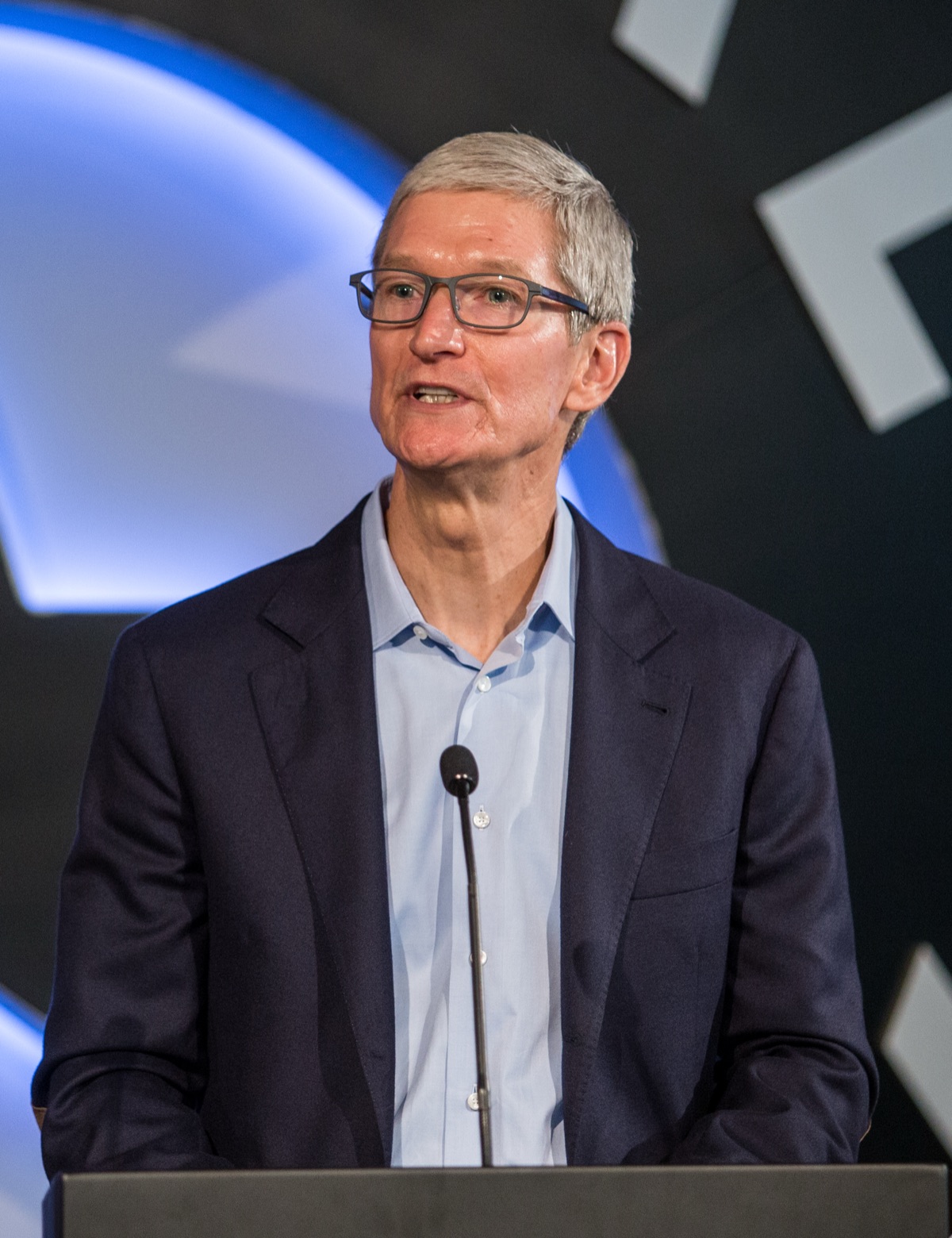 Tim Cook, CEO of Apple, who delivers his final keynote as CEO at WWDC 2026 on June 8 before stepping down on September 1 and handing the role to John Ternus