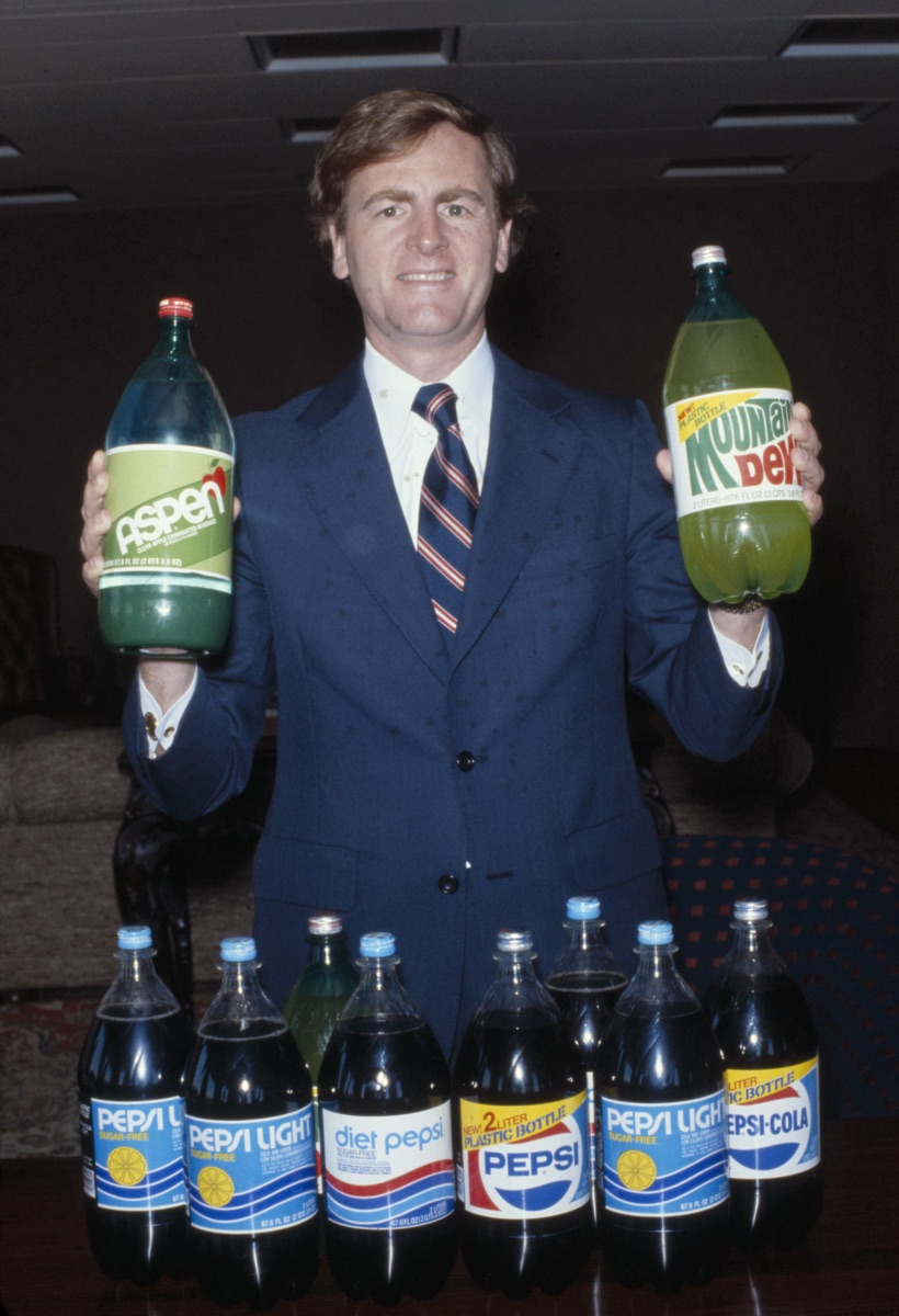 John Sculley as President of PepsiCo before joining Apple, early 1980s